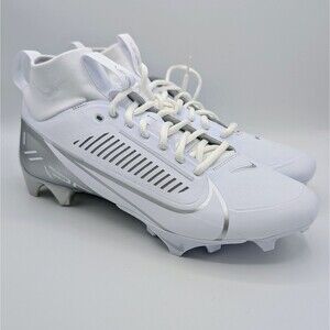 Nike Vapor Edge Pro 360 2 White Silver Football Cleats DA5456-102 Men's Size 7